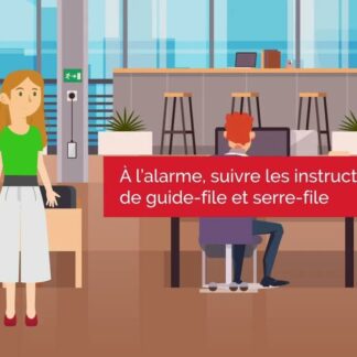formation évacuation de bâtiment ( guide file, serre file) et EPI